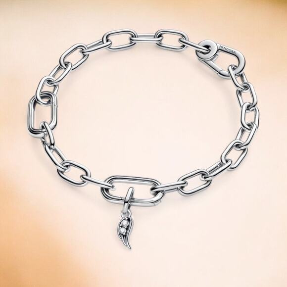 Pandora ME Sparkling Angel Wing Mini Dangle Charm - Picture 3 of 3